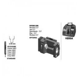 Spannbacke C17 -ABLOY- OPZ08120B