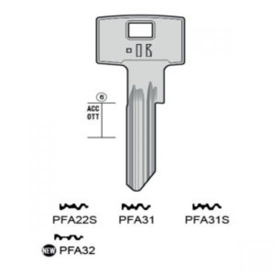 PFAFFENHAIN – PFA32#K100 Hauptschlüssel