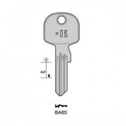 BASI – BA8S#K310 BASI Hauptschlüssel Serie SP MULTI in Neusilber