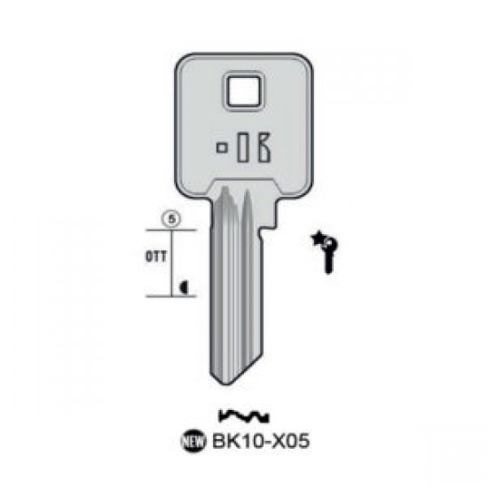 BKS – BK10-X05#K000 BKS Hauptschlüssel