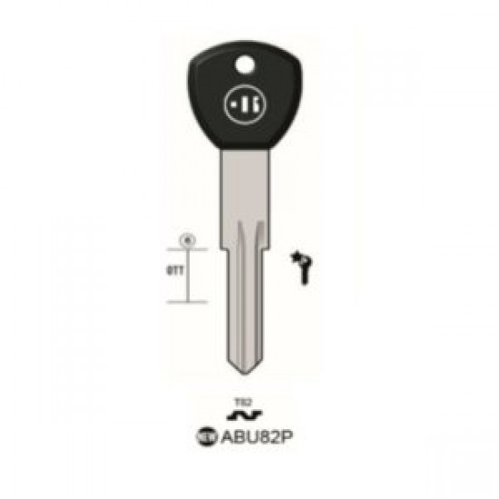 Fahrzeugschlüssel – ABUS – ABU82P#K041 – geeignet für E-BIKE